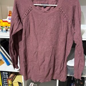 American Eagle Outfitters Women's Plum Sweater